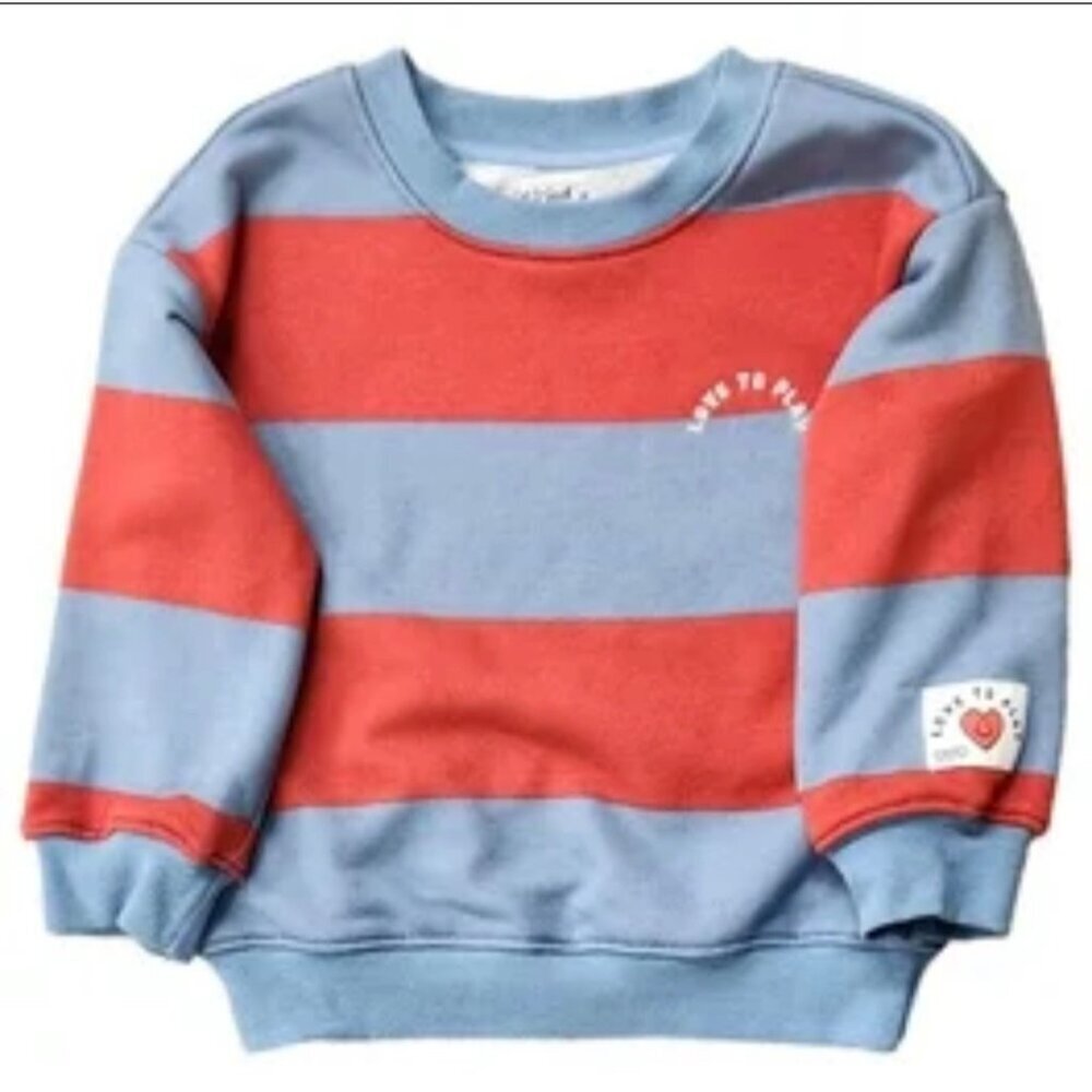 Cat & Jack Boys' Striped French Terry size 18M NWT